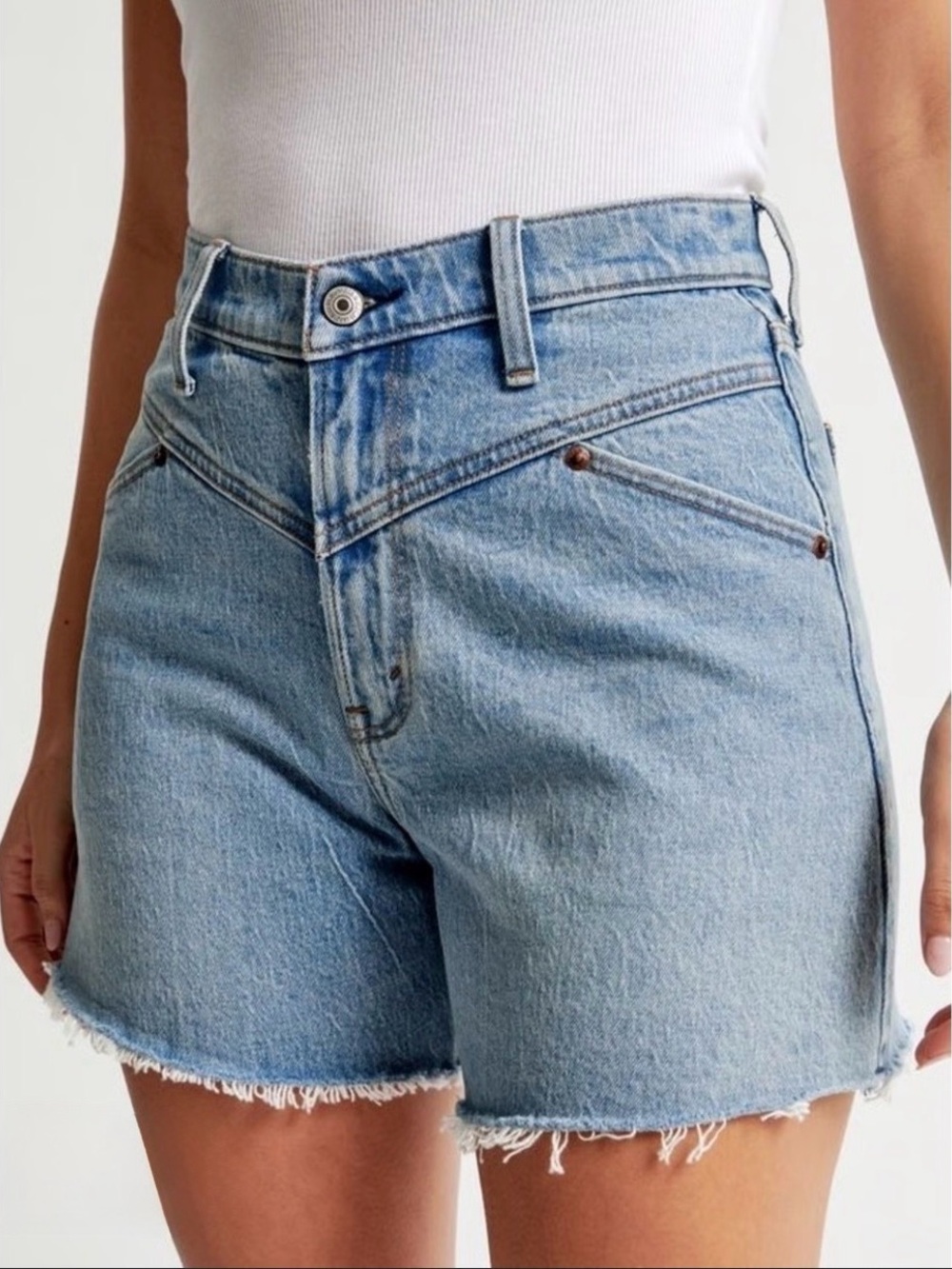 Abercrombie A&F The Dad Shorts High Rise Size 31